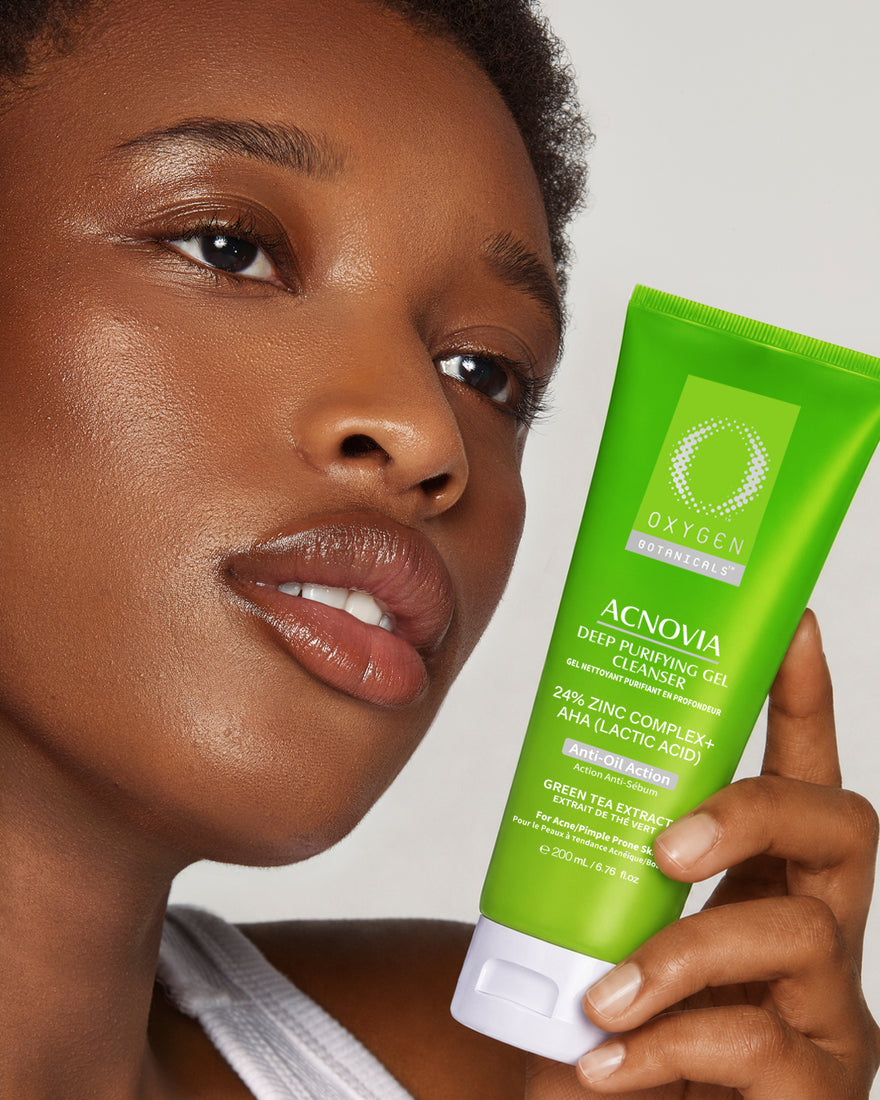 DEEP PURIFYING GEL CLEANSER WITH ZINC COMPLEX & AHA