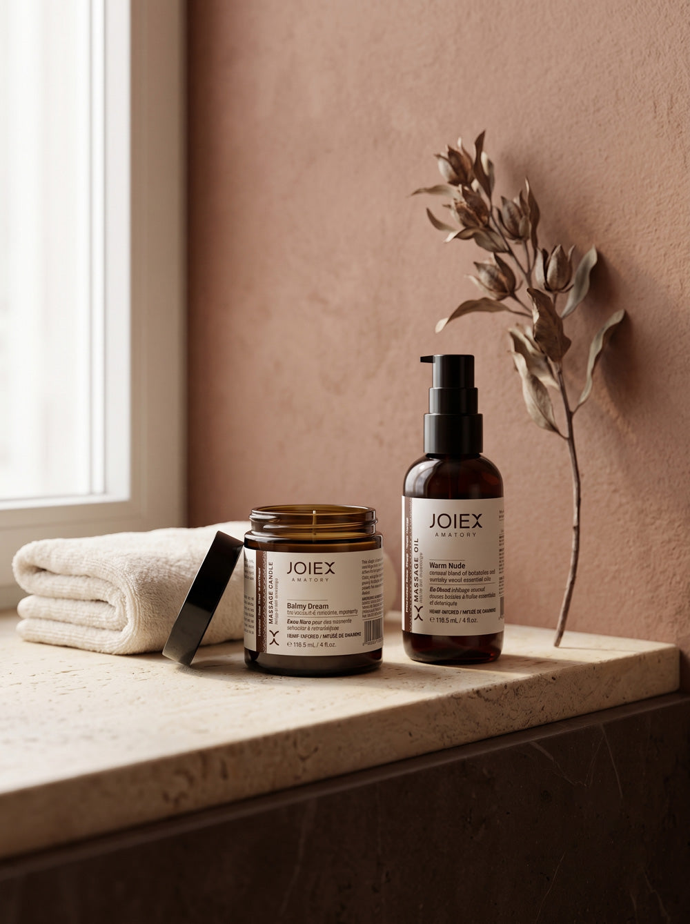Massage Oils & Candles