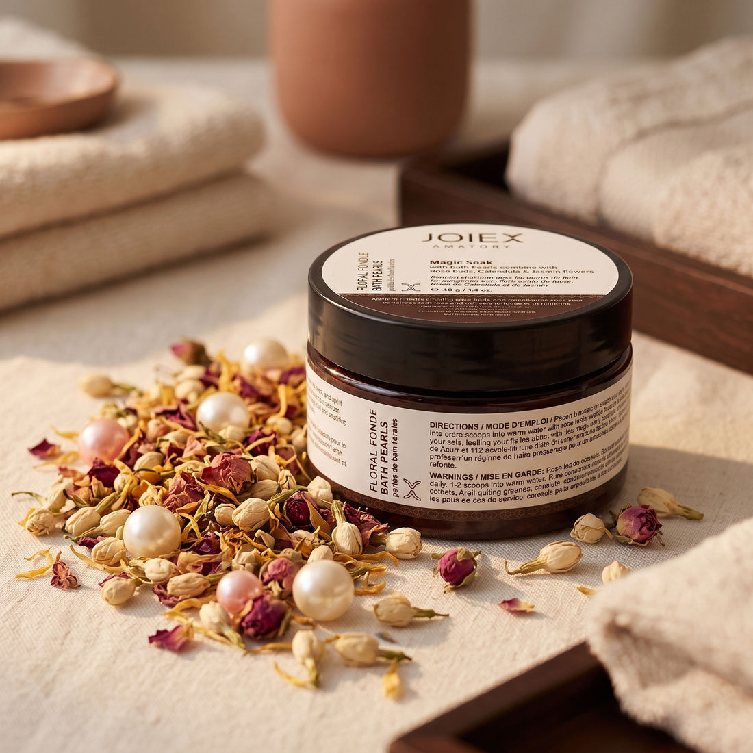 Magic Soak Floral Fondle Bath Pearls