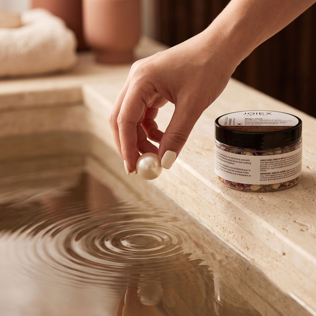 Magic Soak Floral Fondle Bath Pearls
