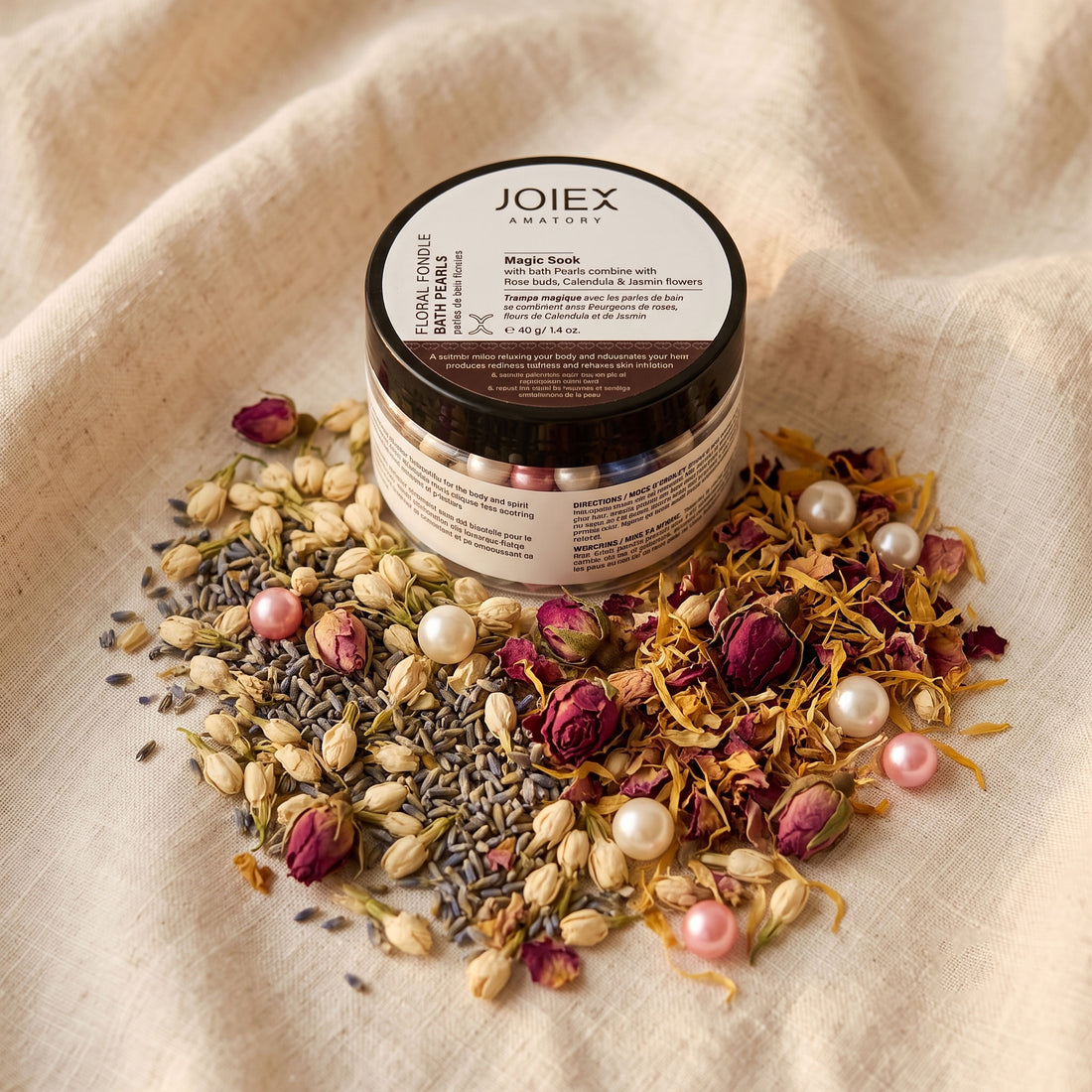 Magic Soak Floral Fondle Bath Pearls