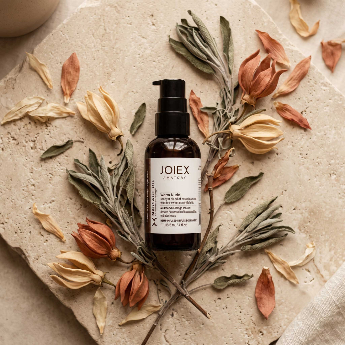 Warm Nude Massage Oil