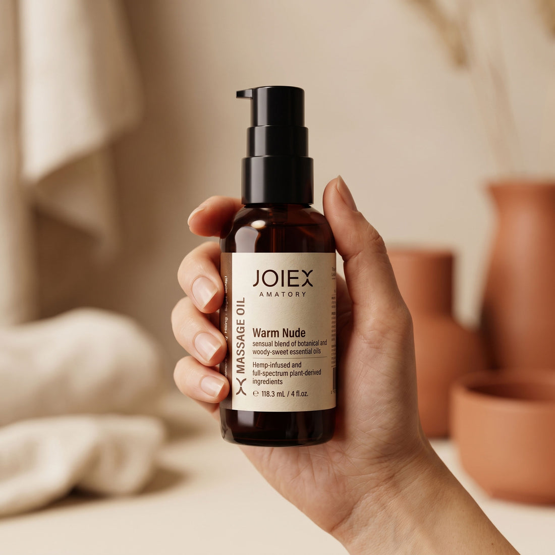 Warm Nude Massage Oil