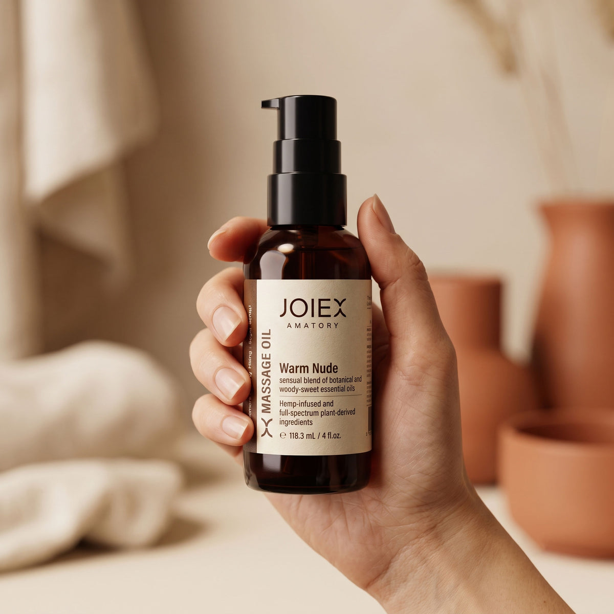 Warm Nude Massage Oil